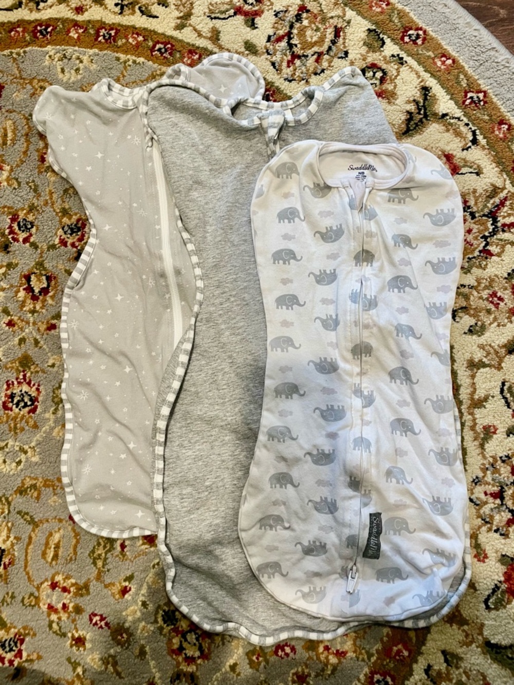 SwaddleMe Neutral Gray Cotton Sleep Sacks